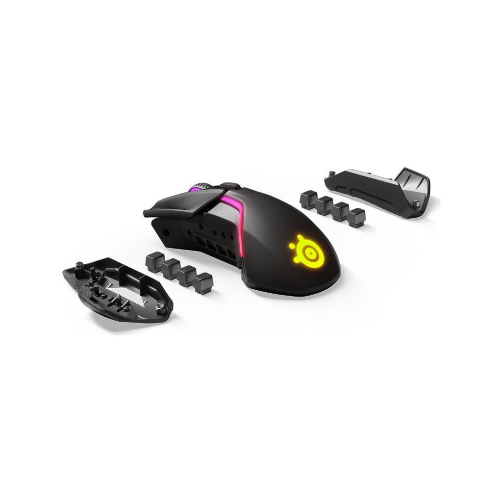 SteelSeries Rival 650 Wireless RGB Şarjlı Ergonomik Optik Kablolu/Kablosuz Oyuncu Mouse Teşhir