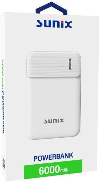 Sunix PB-21 Beyaz 6000 mAh Powerbank Teşhir