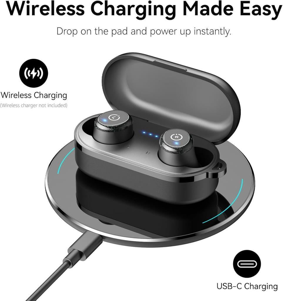Tozo T10S TWS Siyah Kulak İçi Bluetooth Kulaklık - Teşhir