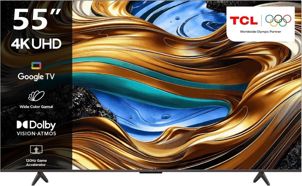 TCL 55P755 4K Ultra HD 55" 140 Ekran Uydu Alıcılı Google Smart LED TV Outlet