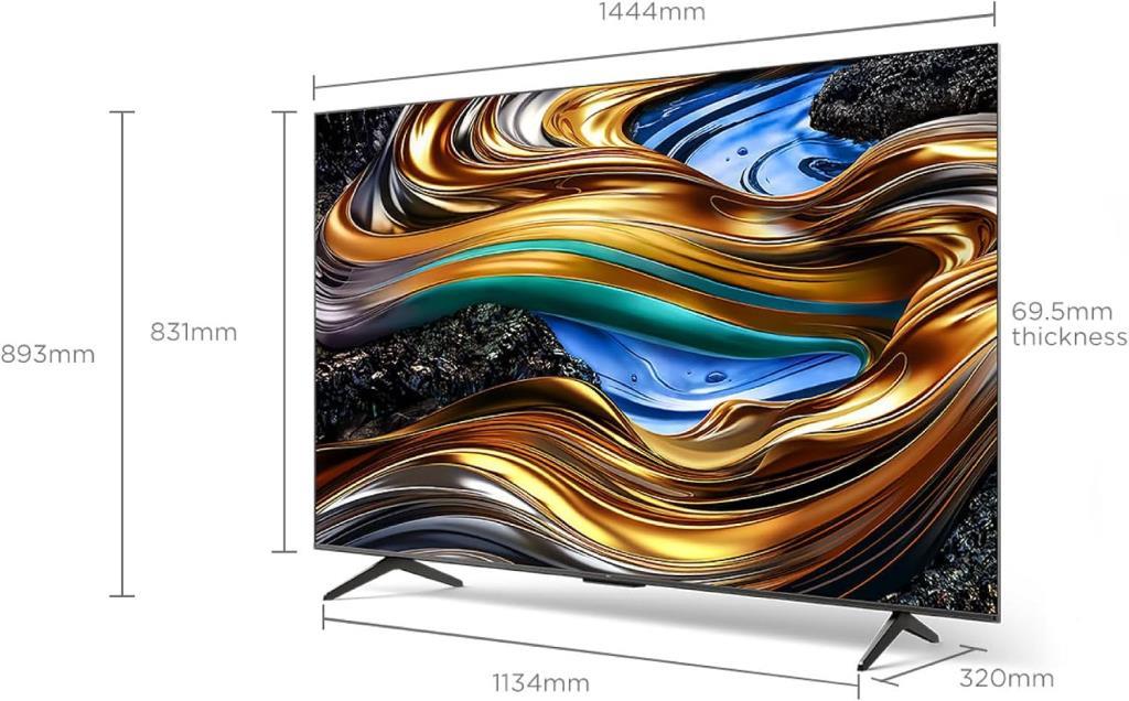 TCL 65P755 4K Ultra HD 65" 165 Ekran Uydu Alıcılı Google Smart LED TV - Outlet