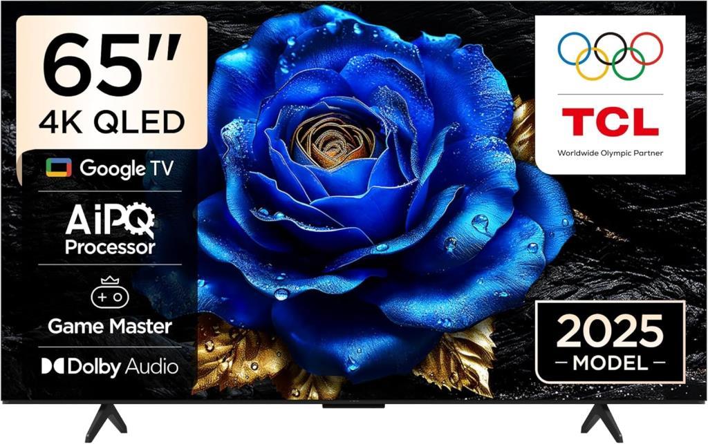 TCL 65T6C 4K Ultra HD 65" 165 Ekran Uydu Alıcılı Google Smart QLED TV Teşhir