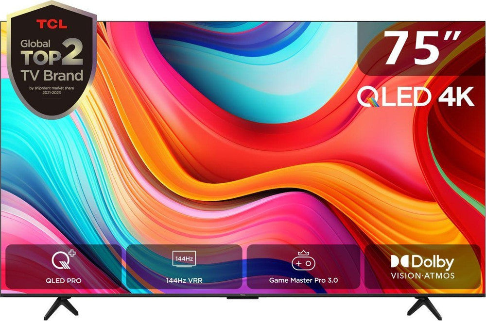TCL 75T8B 4K Ultra HD 75" 190 Ekran Uydu Alıcılı Google Smart QLED TV - OUTLET