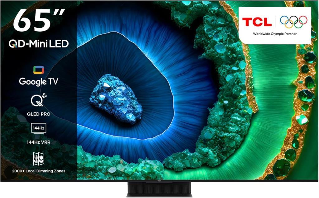 TCL 65C855 4K Ultra HD 65" 165 Ekran Uydu Alıcılı Google Smart MiniLED TV