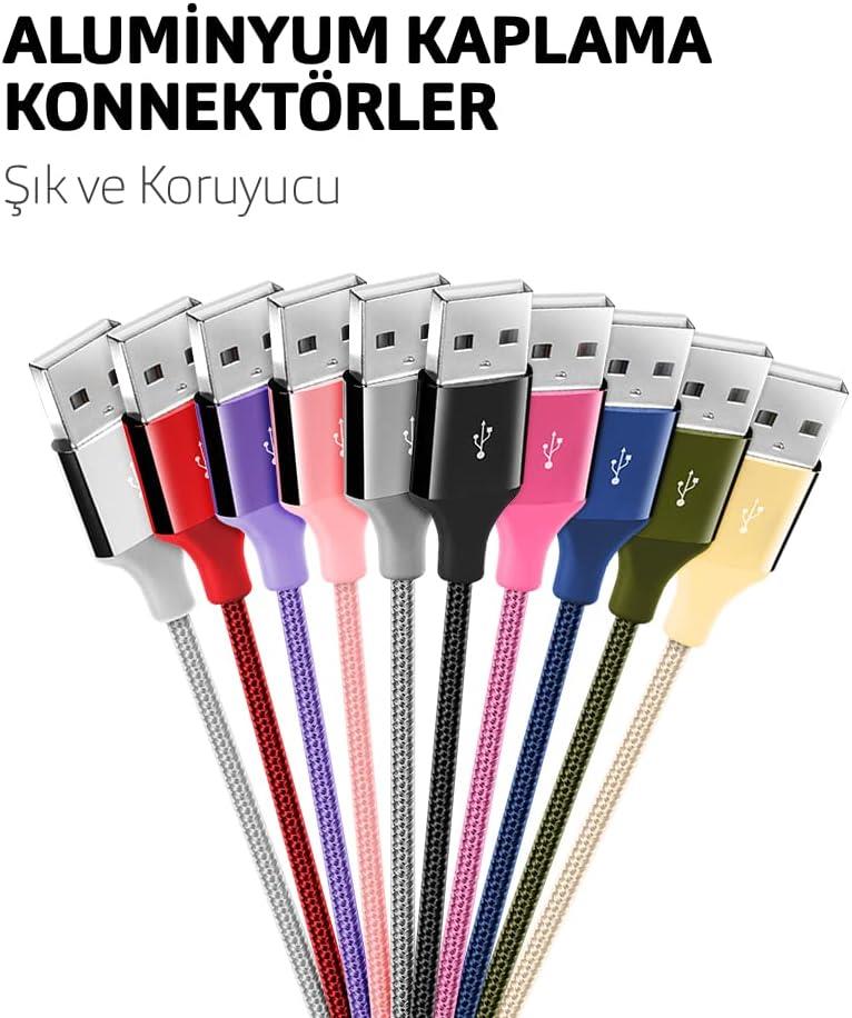 Ttec AlumiCable 1.2 m 2DK11A Altın Micro USB Şarj Kablosu - TEŞHİR