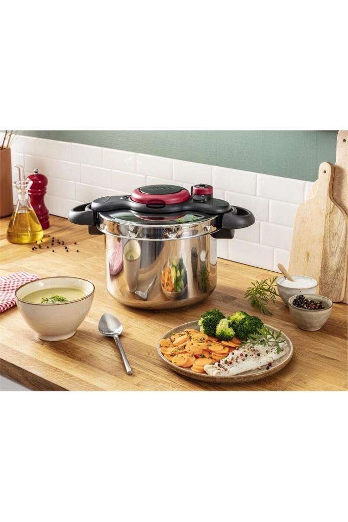 Tefal Clipso Minut Easy 6 lt Düdüklü Tencere Teşhir