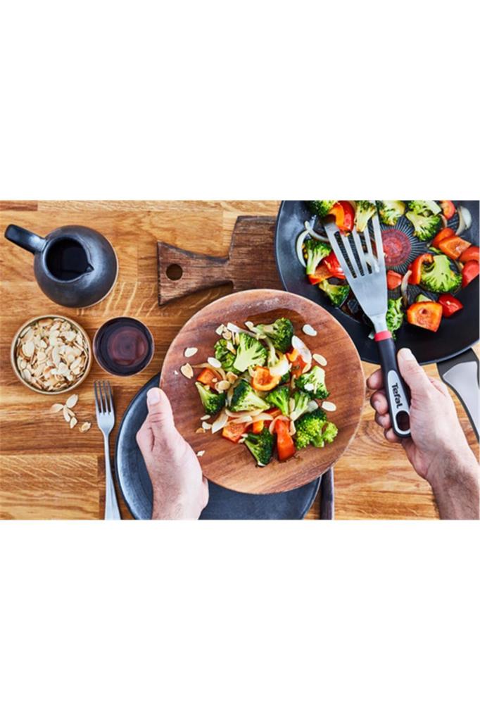 Tefal Titanyum 6X Unlimited One İndüksiyon Tabanlı 28 cm Wok Tava Outlet