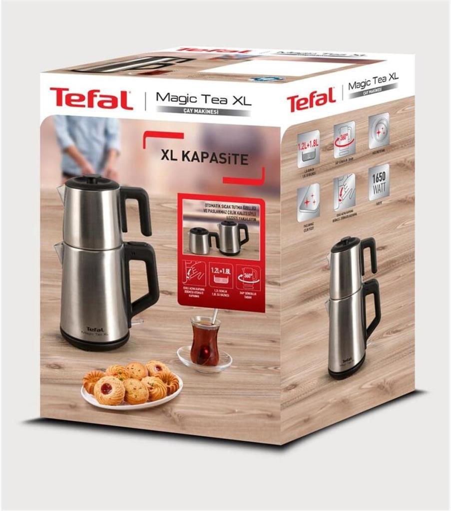 Tefal BJ5620TR Magic Tea XL 1650 W Cam Çay Makinesi Outlet