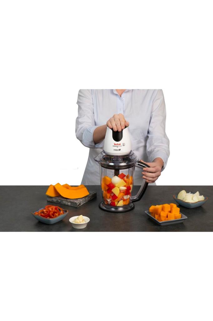 Tefal Masterchop Powelix Maxi XXL 500 W 4 Bıçaklı Doğrayıcı Beyaz
