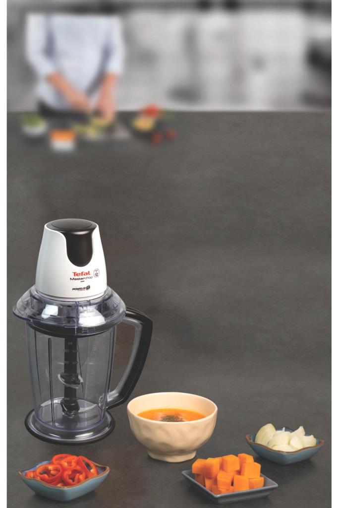 Tefal Masterchop Powelix Maxi XXL 500 W 4 Bıçaklı Doğrayıcı Beyaz