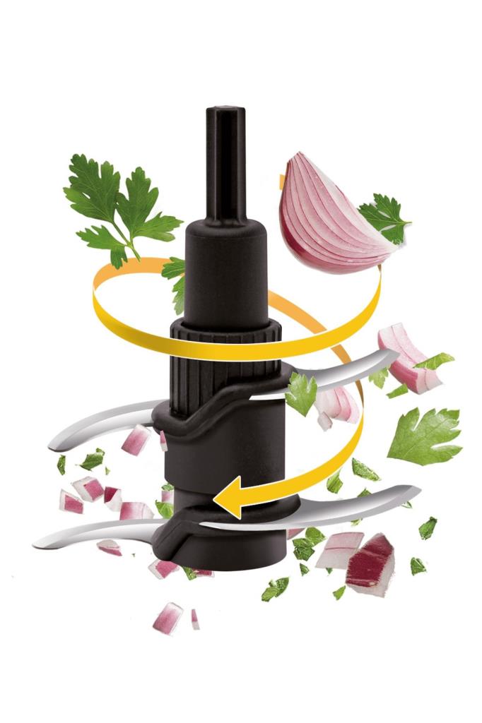 Tefal Masterchop Powelix Maxi XXL 500 W 4 Bıçaklı Doğrayıcı Beyaz
