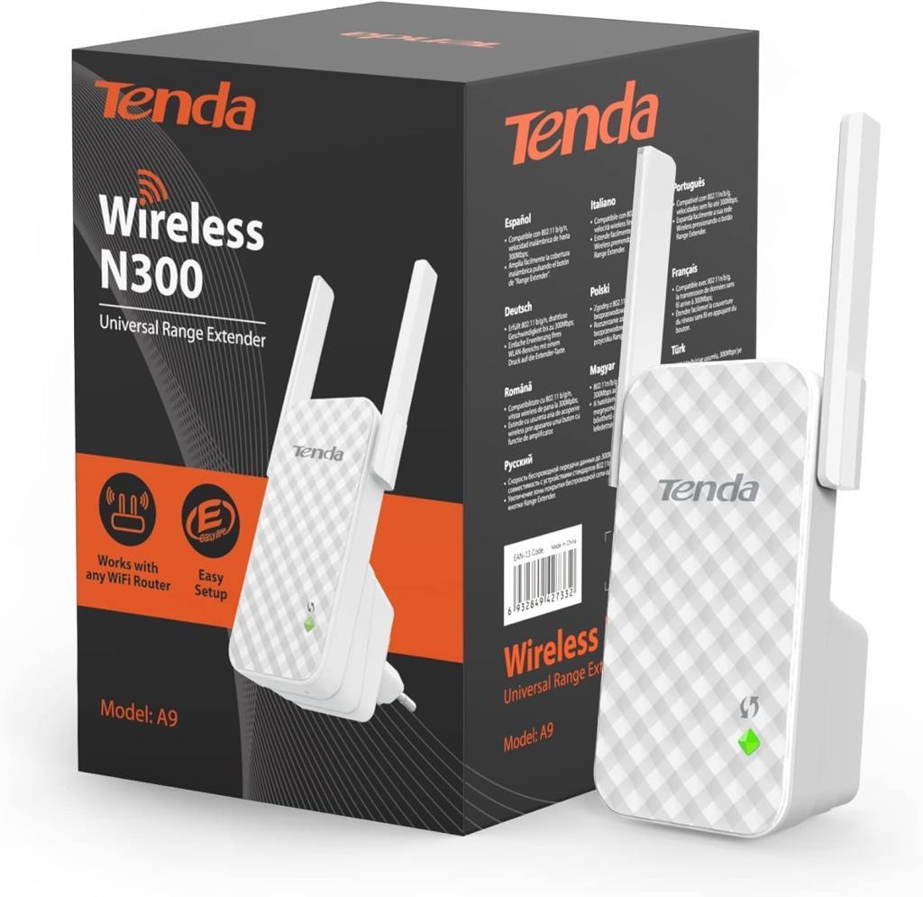 Tenda A9 300 Mbps Wifi Güçlendirici