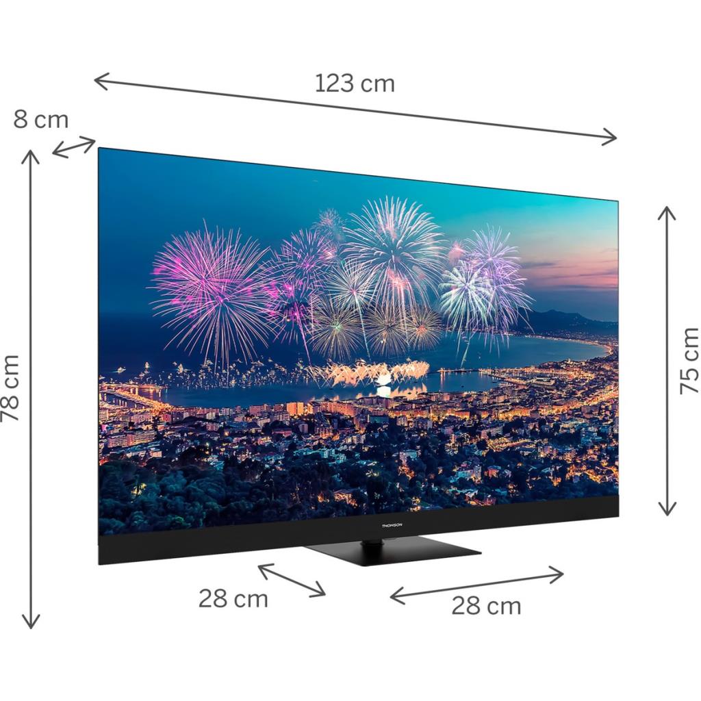 Thomson 55QG6C14 4K Ultra HD 55" 140 Ekran Uydu Alıcılı Google Smart QLED TV - Outlet