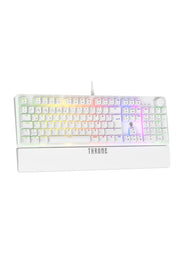 Throne Lumina K1 Argb Red Switch - Makro Yazılım - Bilek Desteği - Full Anti-Ghosting 104 Tuşlu Mekanik Klavye Teşhir