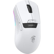 THRONE Raito RefleX 26000 Dpi PAW 3395 OLED Ekran & Makro RGB 59gr Kablosuz Gaming Mouse