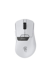 Throne Raito RefleX 26000 Dpi Pixart PAW 3395 OLED Ekran & Makro Yazılım PTFE Kaplama 59gr RGB Kablosuz Gaming Mouse (2.4Ghz + BT + Type-C) - Beyaz Teşhir