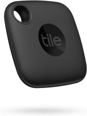 Tile Mate Smart Tag, Siyah, Bluetooth Takip Cihazı - Anahtarlar, Çantalar, Evcil Hayvanlar için Eşya Bulucu, 76 Metre Mesafeye Kadar, Suya Dayanıklı, iOS ve Android Uyumlu Teşhir