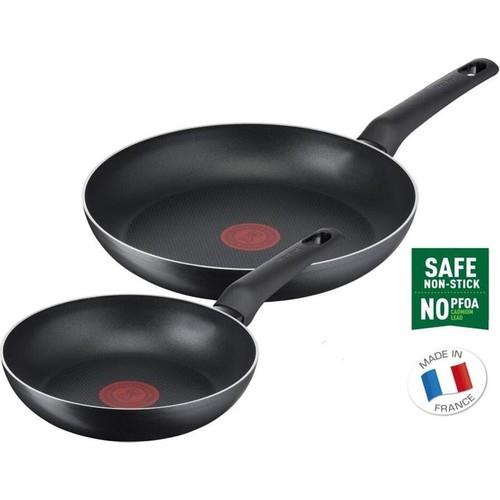 Tefal Titanyum 1X Easy Cook 20+26 cm 2'li Tava Seti Teşhir
