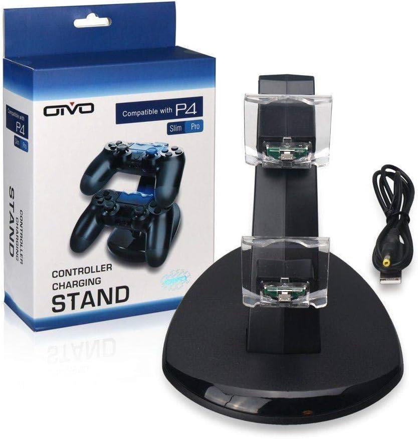 OIVO PS4 Dual USB Charging Charger Station Playstation 4 Controller Charger - TEŞHİR