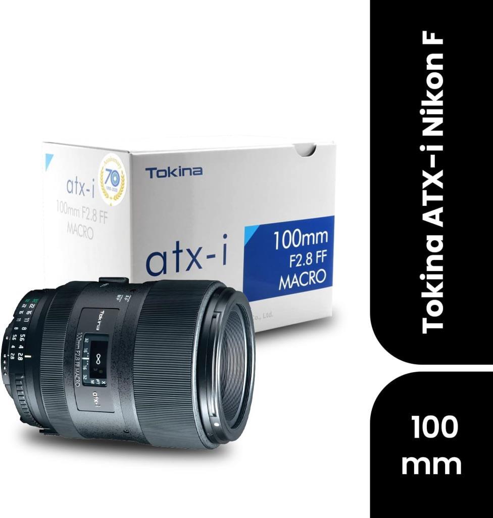 Tokina atx-i 100mm f/2.8 FF Macro Nikon F Lens