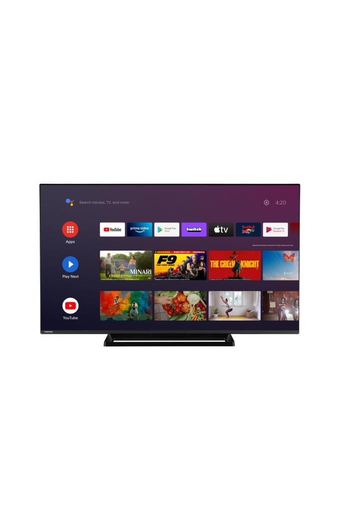 Toshiba 43UA3E63DT 4K Ultra HD 43" 109 Ekran Uydu Alıcılı Android Smart LED TV - TESHİR