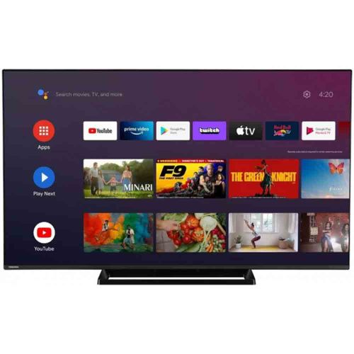 Toshiba 55UA3E63DT 4K Ultra HD 55" 140 Ekran Uydu Alıcılı Android Smart LED TV - TESHİR