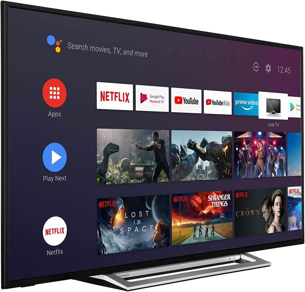 Toshiba 58UA3D63DT 4K Ultra HD 58" 147 Ekran Uydu Alıcılı Android Smart LED TV Teşhir
