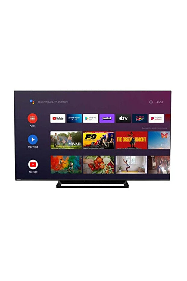 Toshiba 65UA3E63DT 4K Ultra HD 65" 165 Ekran Uydu Alıcılı Android Smart LED TV - TESHİR