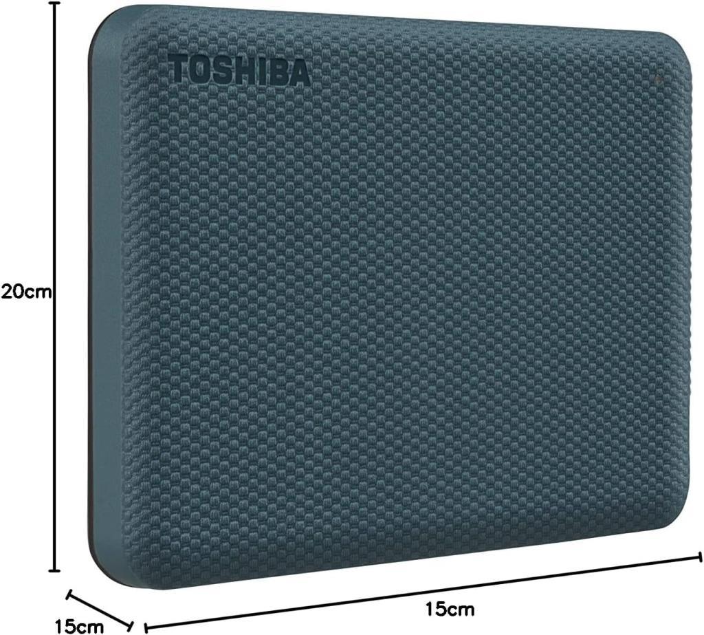 Toshiba Canvio Advance HDTCA20EG3AA Yeşil USB 3.2 2.5" 2 TB Harici Harddisk