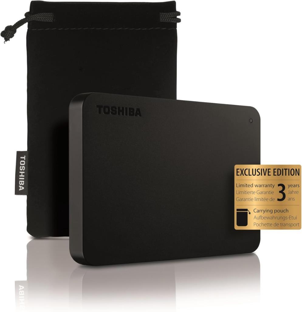 Toshiba Canvio Basics HDTB510EK3AA USB 3.2 2.5" 1 TB Harici Harddisk