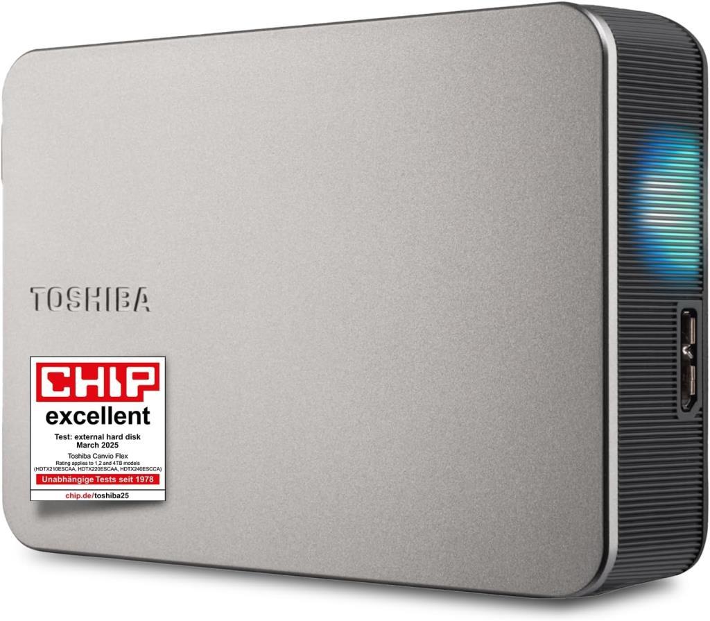 Toshiba Canvio Flex HDTX240ESCCA USB 3.2 2.5" 4 TB Harici Harddisk T eşhir