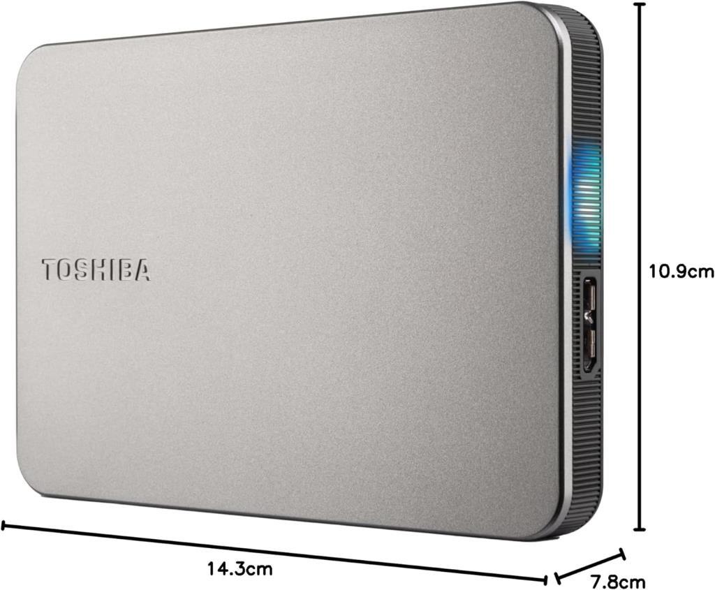 "Toshiba Canvio Flex HDTX210ESCAA USB 3.2 2.5"" 1 TB Harici Harddisk"