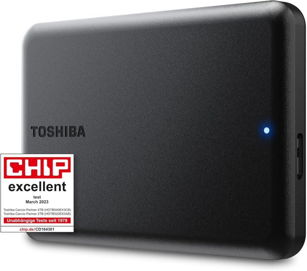 Toshiba Canvio Partner HDTB520EK3AB USB 3.2 2.5" 2 TB Harici Harddisk