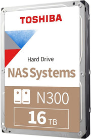 Toshiba 16 TB N300 HDWG31GUZSVA 3.5" 7200 RPM SATA Harddisk Teşhir