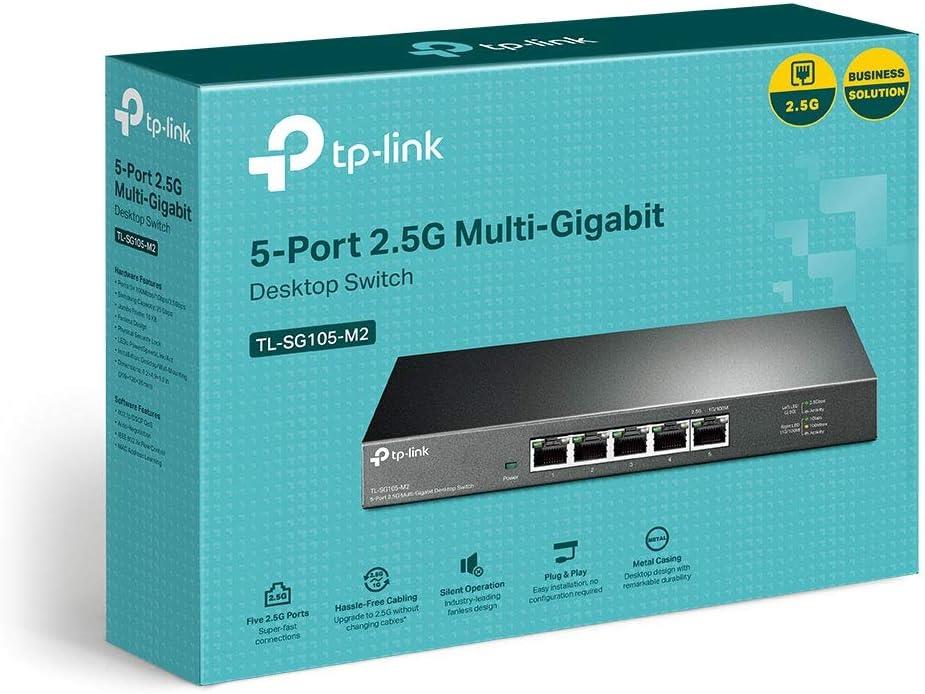 TP-Link TL-SG105-M2 5 Port 2.5G Gigabit Switch