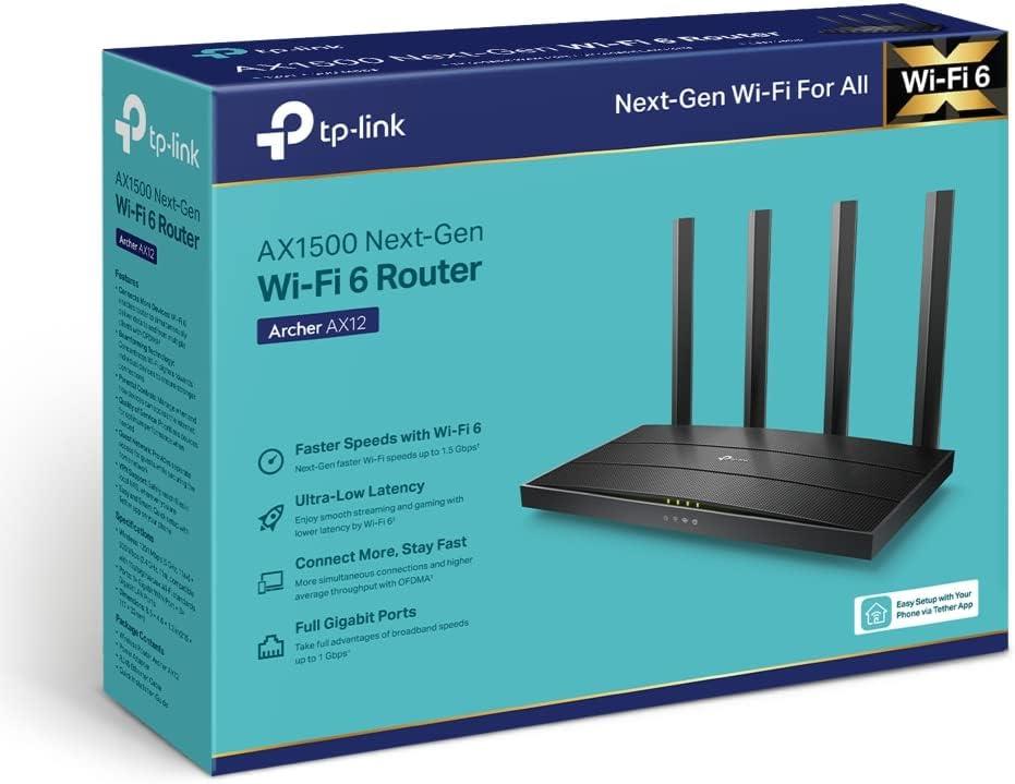 TP-Link Archer AX12 AX1500 1500 Mbps Router Teşhir