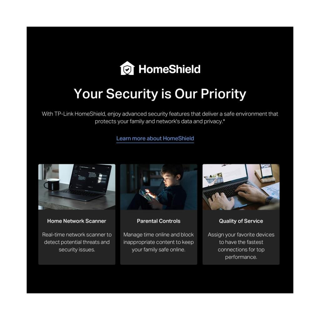 TP-Link Archer BE230 5 Port 3600 Mbps Router