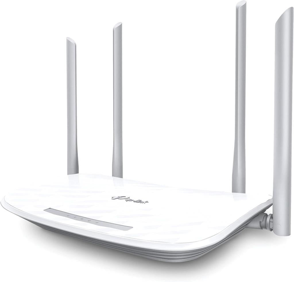 شاشة جهاز التوجيه TP-Link Archer C50 رباعي المنافذ بسرعة 1200 ميجابت في الثانية