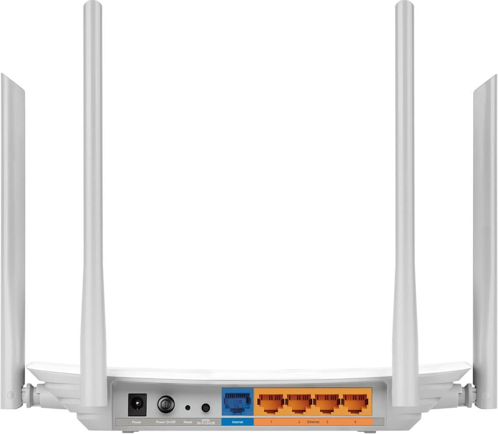 TP-Link Archer C50 4 Port 1200 Mbps Router Display