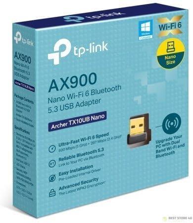TP-Link Archer TX10UB Nano 900 Mbps Kablosuz Ağ Adaptörü Teşhir