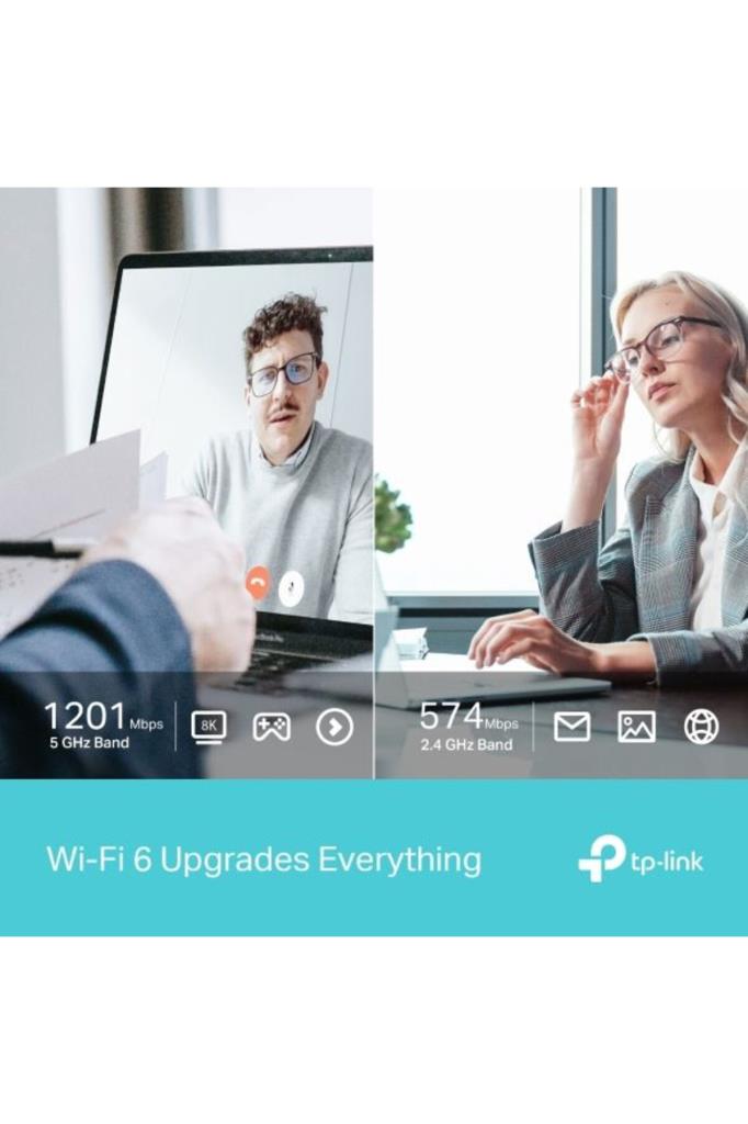 TP-Link Archer TX20U 1800 Mbps Wireless Network Adapter Display