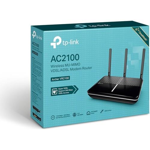 تي بي لينك آرتشر-VR2100 AC2100 لاسلكي MU-MIMO VDSL/ADSL