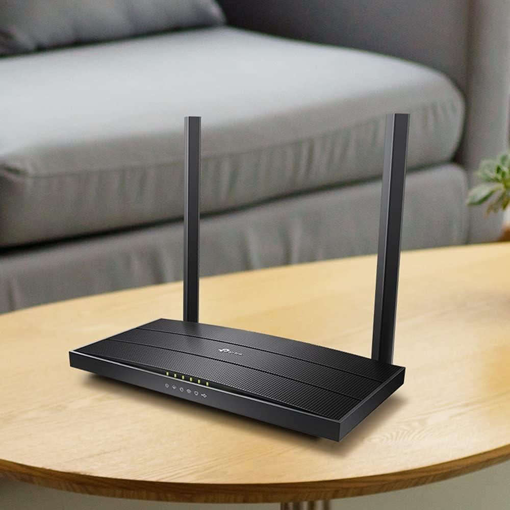 TP-Link Archer VR400 4 Port 1200 Mbps 5GHz VDSL2 Modem - Outlet