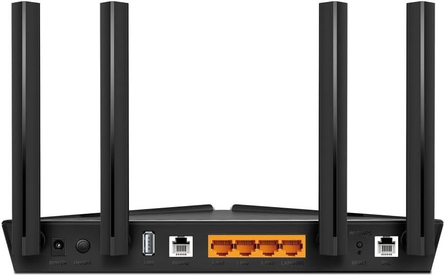 TP-Link Archer VX1800V 4 Port 1800 Mbps VDSL2 Modem Teşhir