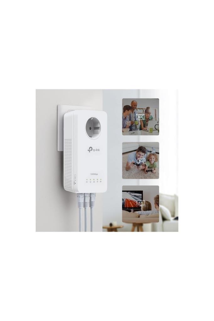 TP-Link TL-WPA8631P 1300 Mbps Powerline Adaptör