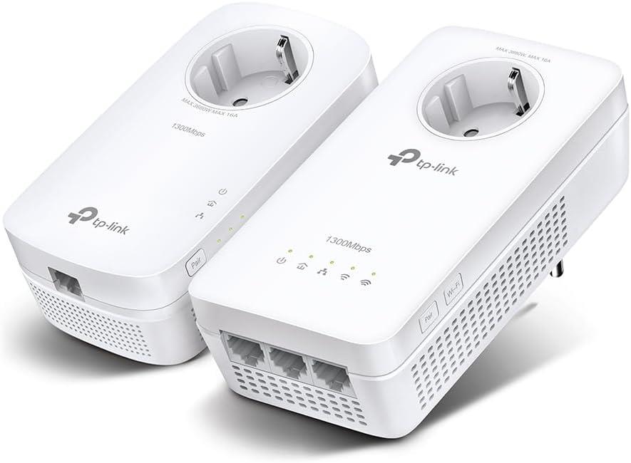 TP-Link TL-WPA8631P 1300 Mbps Powerline Adaptör - Outlet