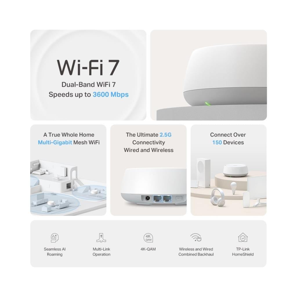 TP-Link Deco BE25 3600 Mbps 1'li Router