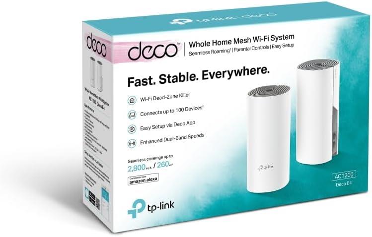 TP-Link Deco E4 1200 Mbps 2'li Router - Teşhir