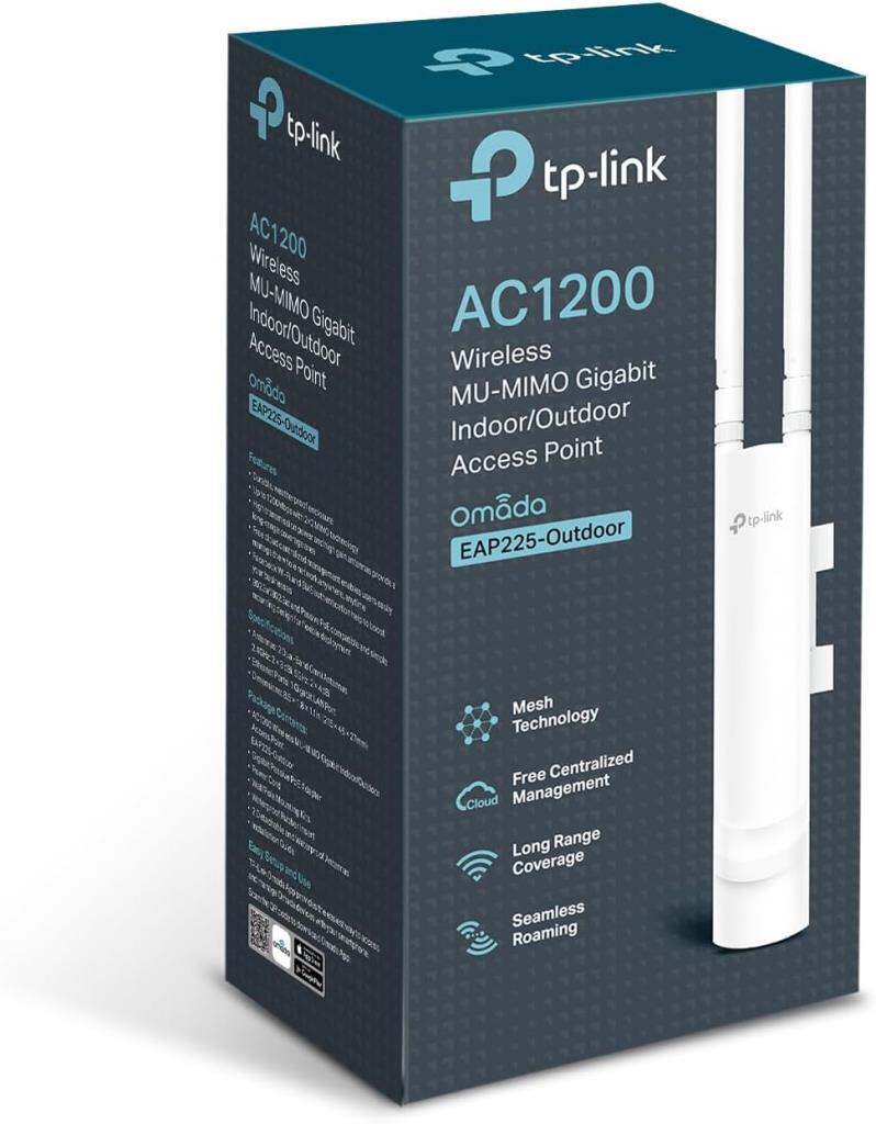 TP-Link EAP225 Dış Ortam 1200 Mbps Access Point Outlet