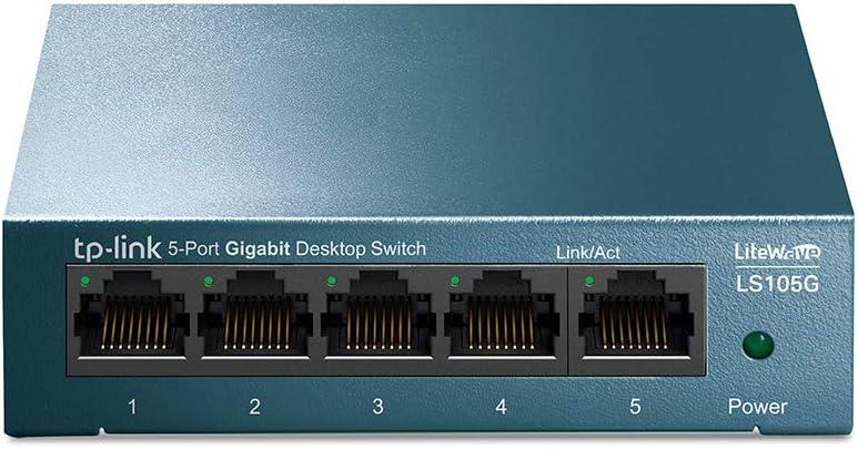 TP-Link LS105G 5 Port 10/100/1000 Mbps Gigabit Switch Outlet